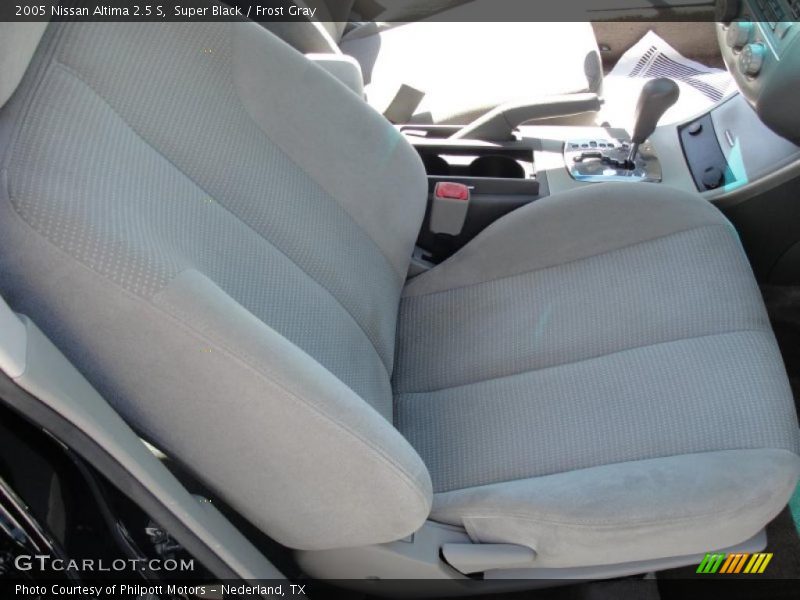 Super Black / Frost Gray 2005 Nissan Altima 2.5 S