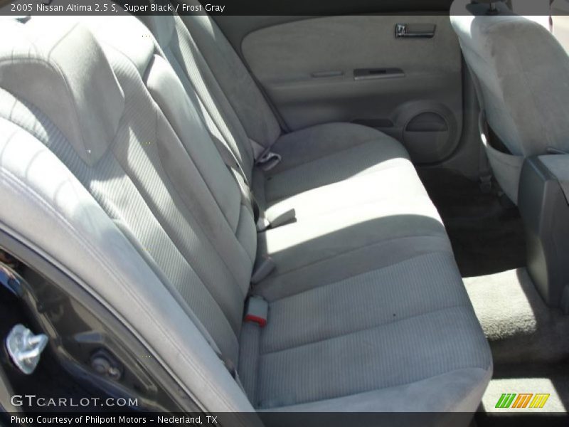 Super Black / Frost Gray 2005 Nissan Altima 2.5 S