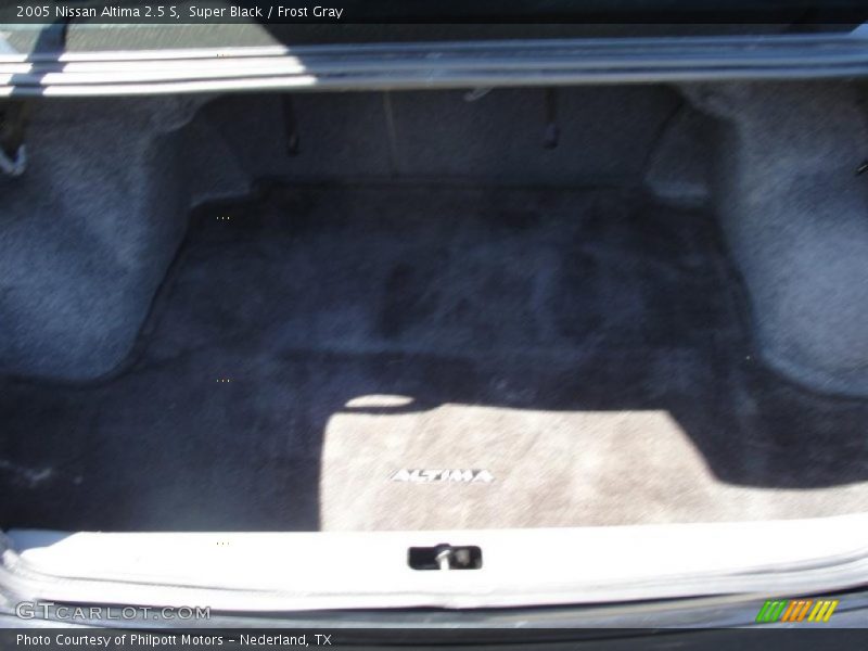 Super Black / Frost Gray 2005 Nissan Altima 2.5 S