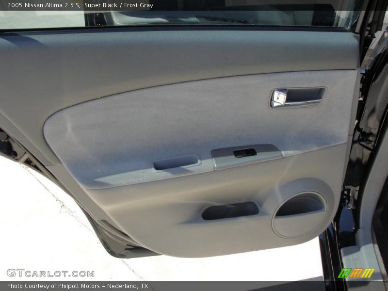 Super Black / Frost Gray 2005 Nissan Altima 2.5 S