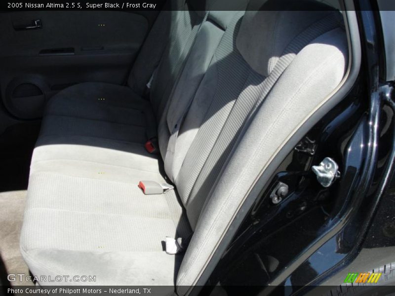 Super Black / Frost Gray 2005 Nissan Altima 2.5 S
