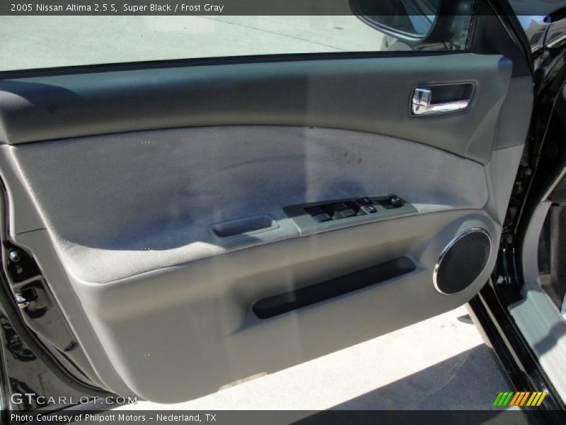 Super Black / Frost Gray 2005 Nissan Altima 2.5 S