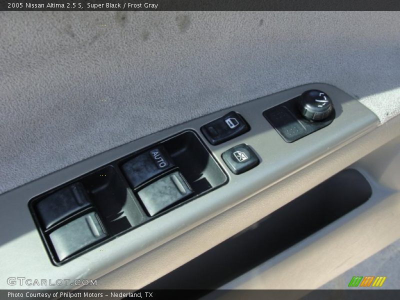 Super Black / Frost Gray 2005 Nissan Altima 2.5 S