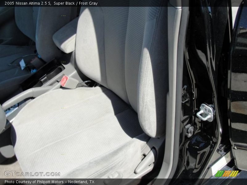 Super Black / Frost Gray 2005 Nissan Altima 2.5 S