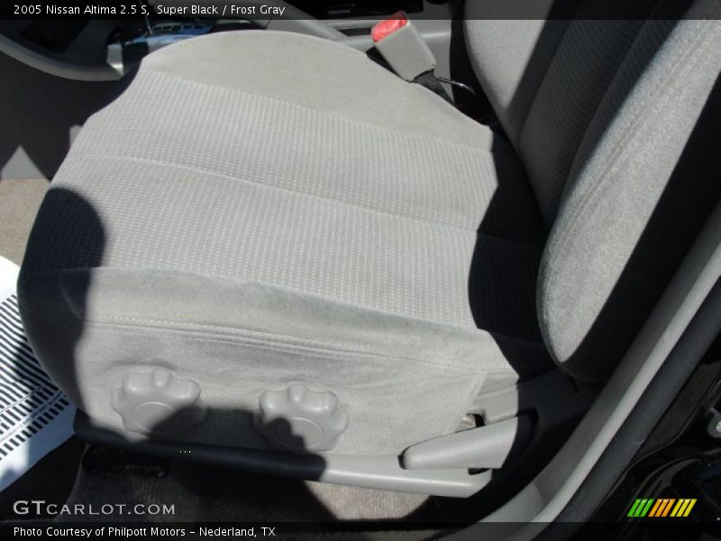 Super Black / Frost Gray 2005 Nissan Altima 2.5 S