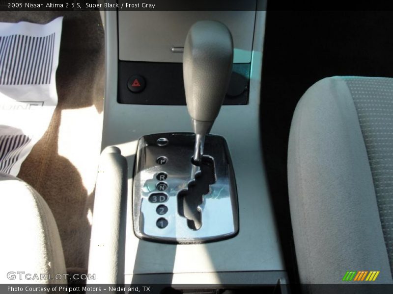 Super Black / Frost Gray 2005 Nissan Altima 2.5 S