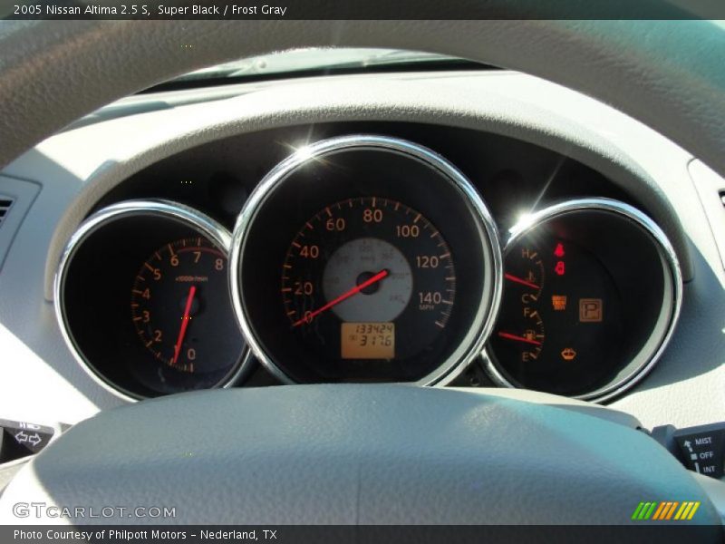 Super Black / Frost Gray 2005 Nissan Altima 2.5 S