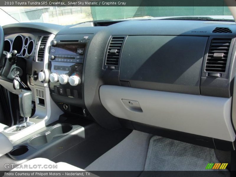 Silver Sky Metallic / Graphite Gray 2010 Toyota Tundra SR5 CrewMax