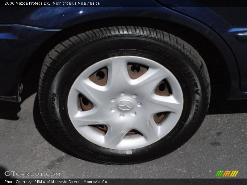 Midnight Blue Mica / Beige 2000 Mazda Protege DX