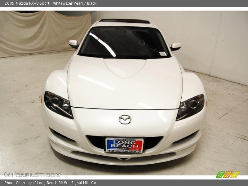 Whitewater Pearl / Black 2005 Mazda RX-8 Sport