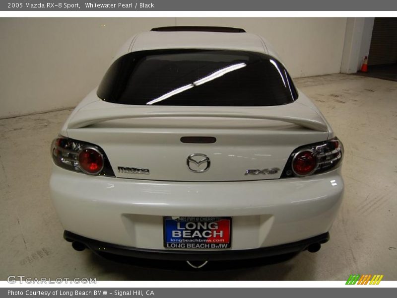 Whitewater Pearl / Black 2005 Mazda RX-8 Sport