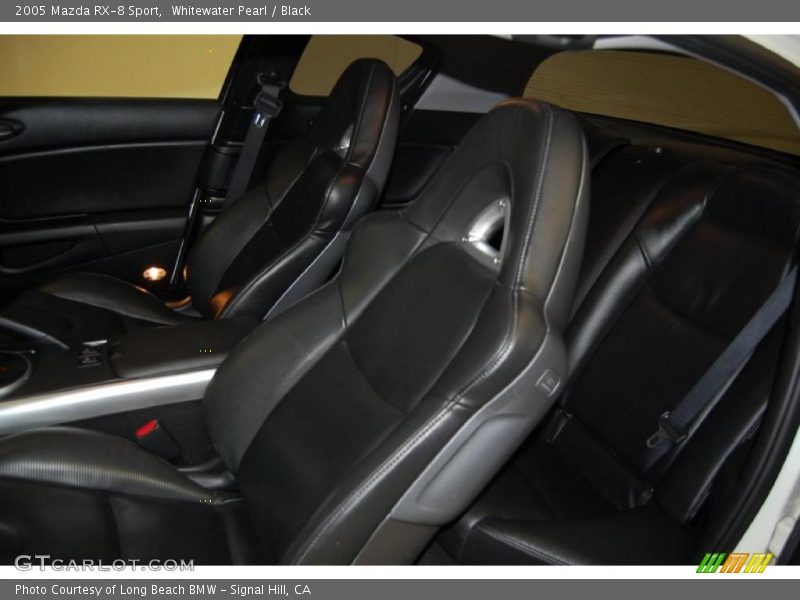Whitewater Pearl / Black 2005 Mazda RX-8 Sport