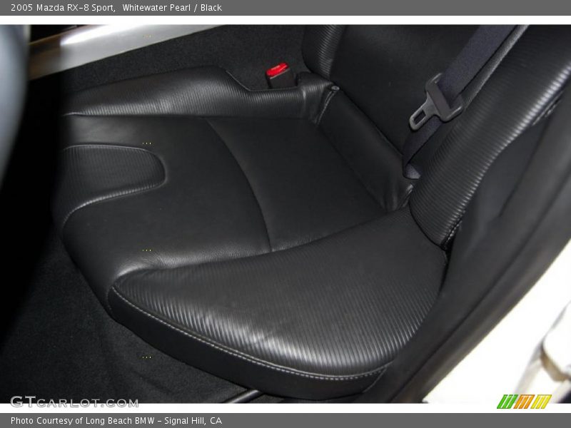 Whitewater Pearl / Black 2005 Mazda RX-8 Sport