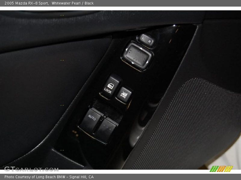 Whitewater Pearl / Black 2005 Mazda RX-8 Sport