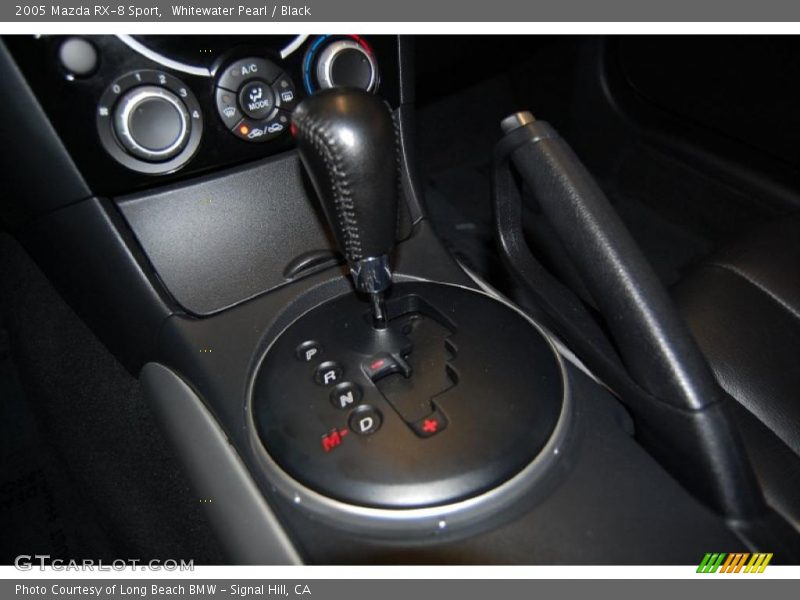 Whitewater Pearl / Black 2005 Mazda RX-8 Sport