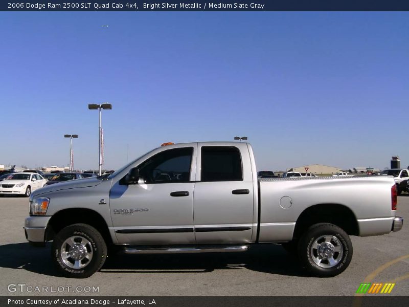 Bright Silver Metallic / Medium Slate Gray 2006 Dodge Ram 2500 SLT Quad Cab 4x4