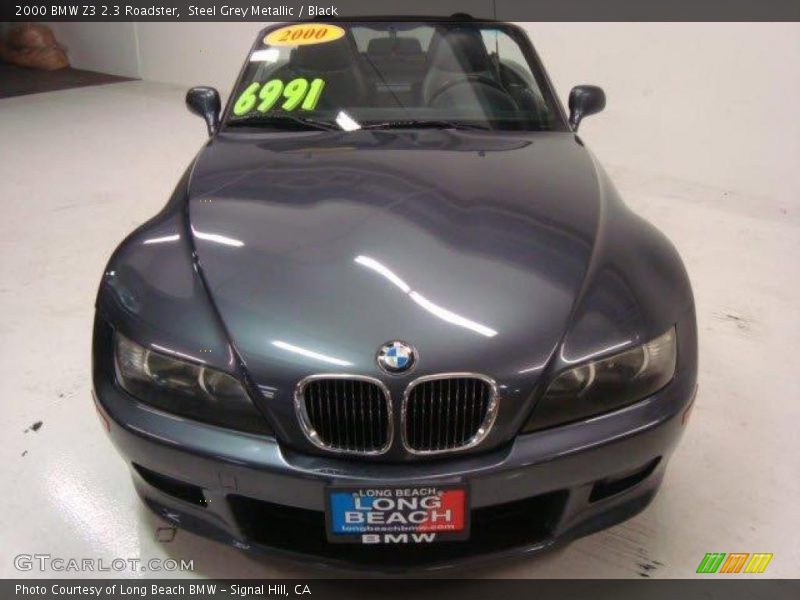 Steel Grey Metallic / Black 2000 BMW Z3 2.3 Roadster