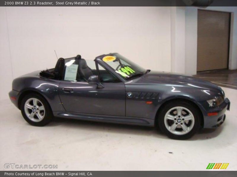 Steel Grey Metallic / Black 2000 BMW Z3 2.3 Roadster