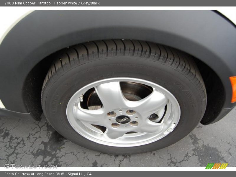 Pepper White / Grey/Black 2008 Mini Cooper Hardtop