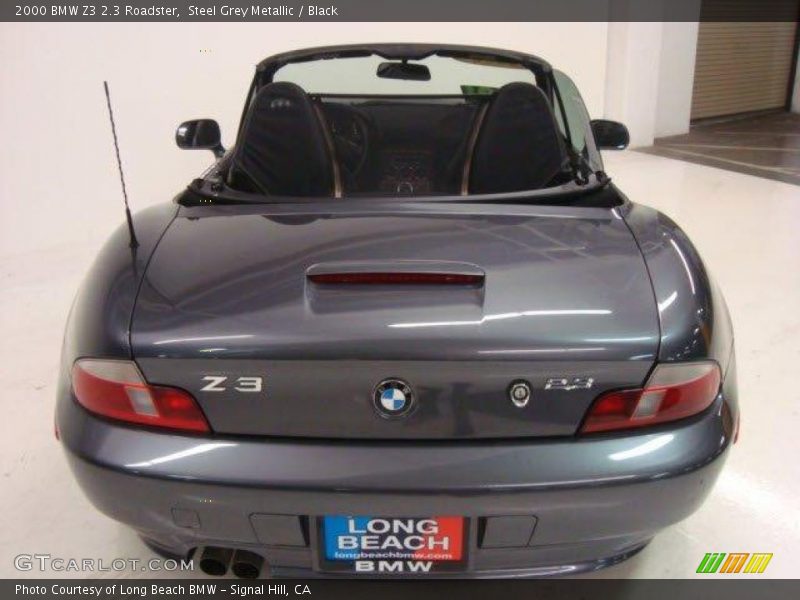 Steel Grey Metallic / Black 2000 BMW Z3 2.3 Roadster