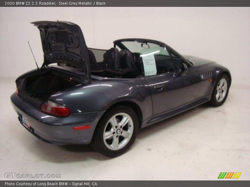 Steel Grey Metallic / Black 2000 BMW Z3 2.3 Roadster