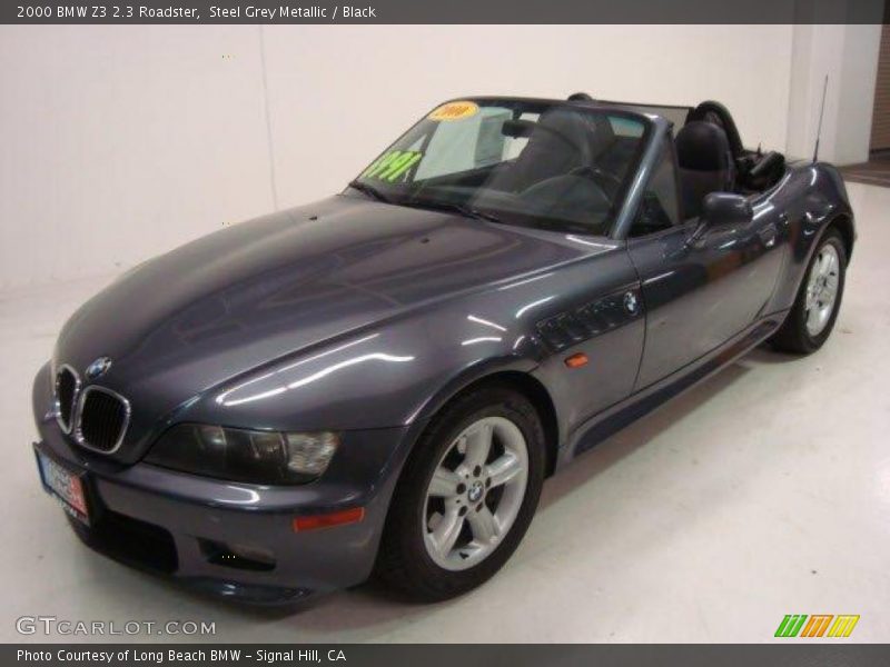 Steel Grey Metallic / Black 2000 BMW Z3 2.3 Roadster