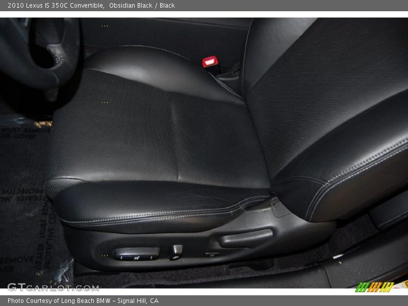 Obsidian Black / Black 2010 Lexus IS 350C Convertible