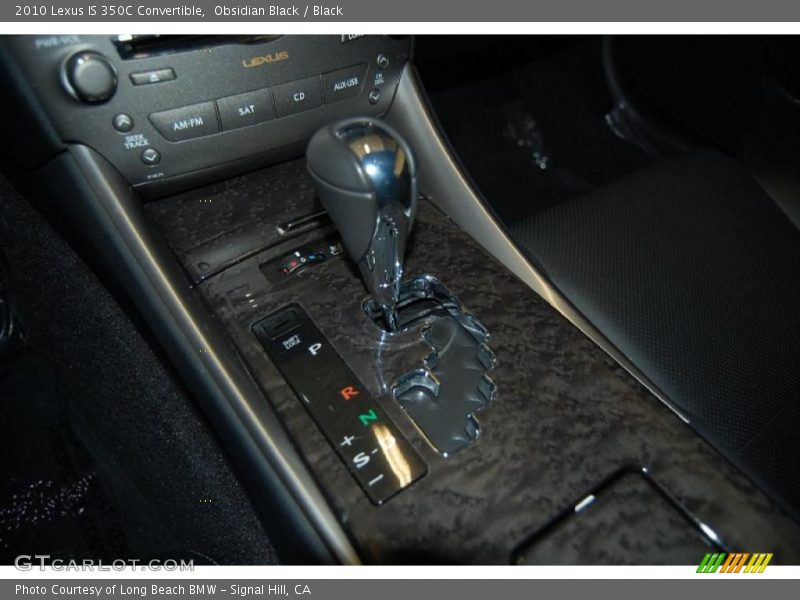  2010 IS 350C Convertible 6 Speed Paddle-Shift Automatic Shifter