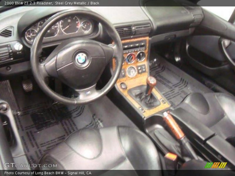 Steel Grey Metallic / Black 2000 BMW Z3 2.3 Roadster