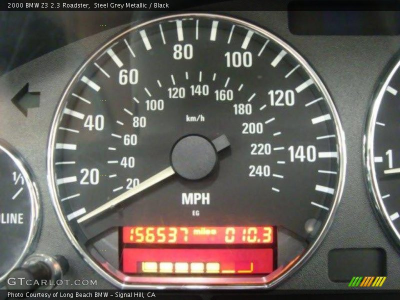 Steel Grey Metallic / Black 2000 BMW Z3 2.3 Roadster
