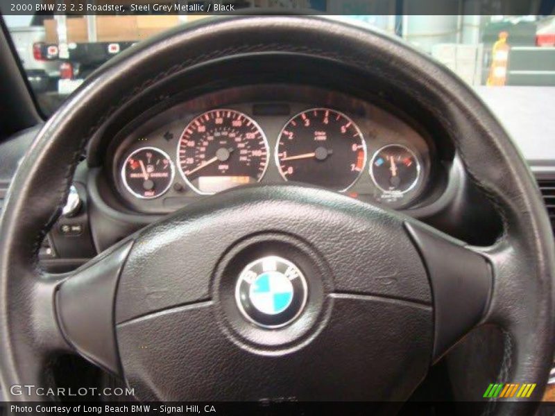 Steel Grey Metallic / Black 2000 BMW Z3 2.3 Roadster