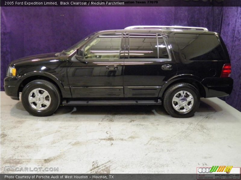 Black Clearcoat / Medium Parchment 2005 Ford Expedition Limited