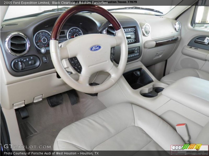 Black Clearcoat / Medium Parchment 2005 Ford Expedition Limited