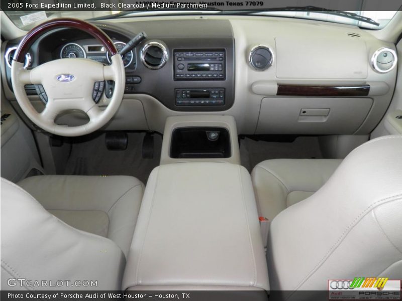 Black Clearcoat / Medium Parchment 2005 Ford Expedition Limited