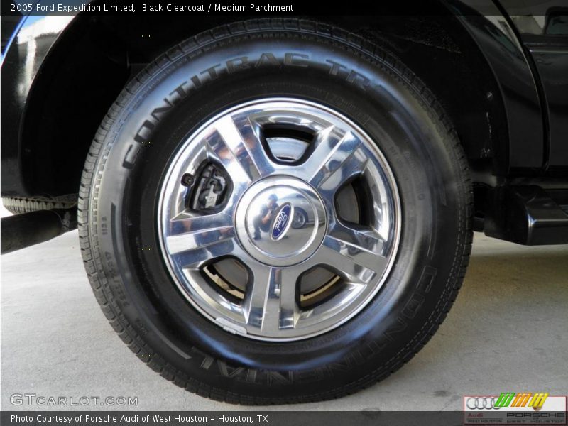 Black Clearcoat / Medium Parchment 2005 Ford Expedition Limited