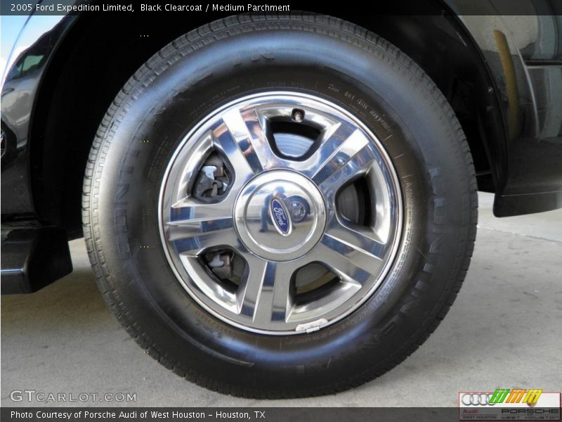 Black Clearcoat / Medium Parchment 2005 Ford Expedition Limited