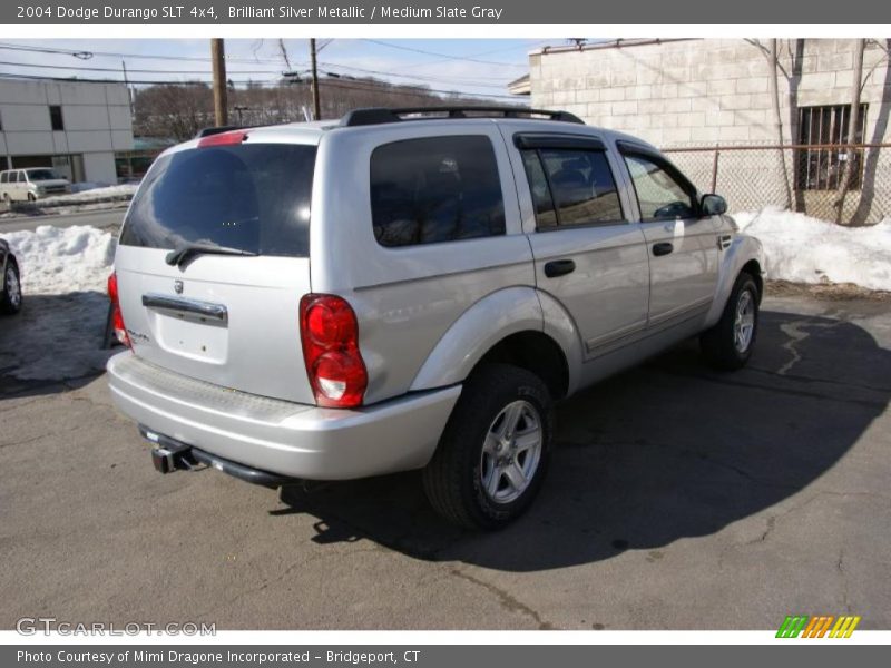 Brilliant Silver Metallic / Medium Slate Gray 2004 Dodge Durango SLT 4x4