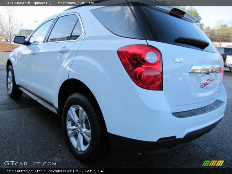 Summit White / Jet Black 2011 Chevrolet Equinox LT