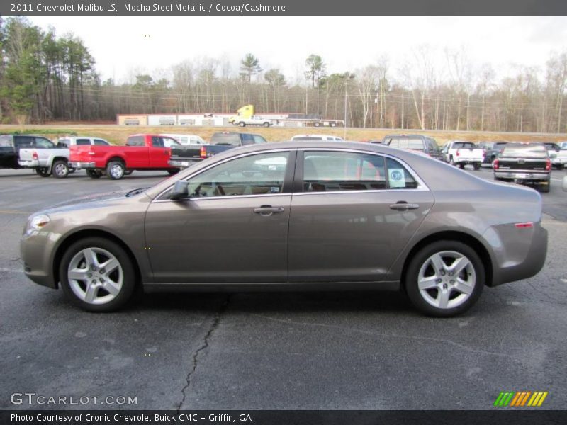 Mocha Steel Metallic / Cocoa/Cashmere 2011 Chevrolet Malibu LS