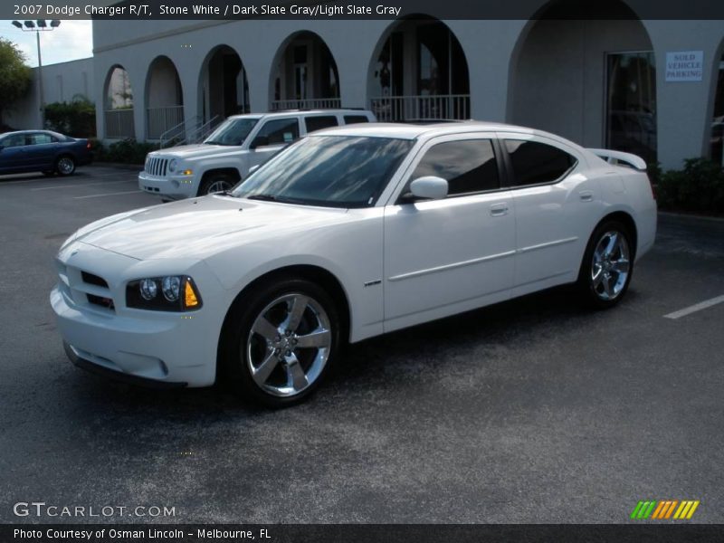 Stone White / Dark Slate Gray/Light Slate Gray 2007 Dodge Charger R/T
