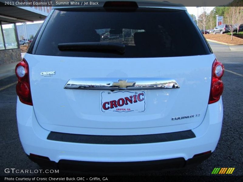Summit White / Jet Black 2011 Chevrolet Equinox LT