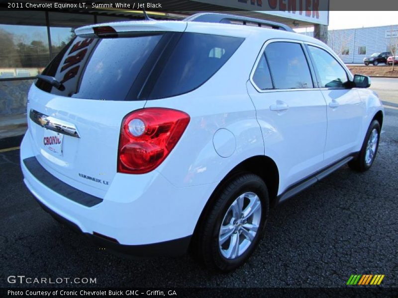 Summit White / Jet Black 2011 Chevrolet Equinox LT