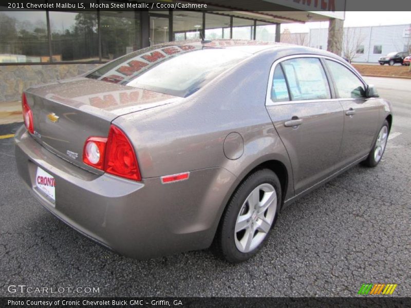 Mocha Steel Metallic / Cocoa/Cashmere 2011 Chevrolet Malibu LS