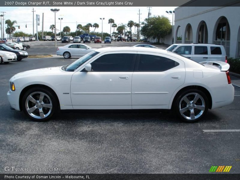 Stone White / Dark Slate Gray/Light Slate Gray 2007 Dodge Charger R/T