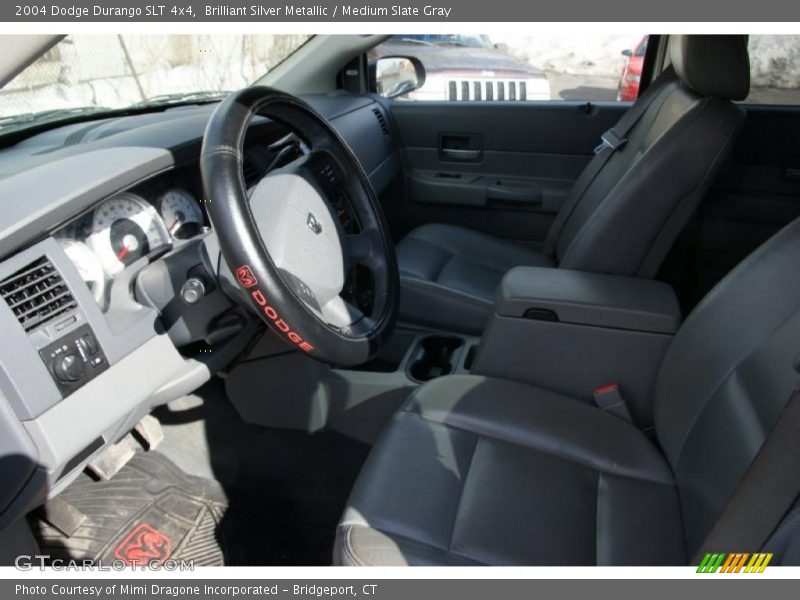 Brilliant Silver Metallic / Medium Slate Gray 2004 Dodge Durango SLT 4x4
