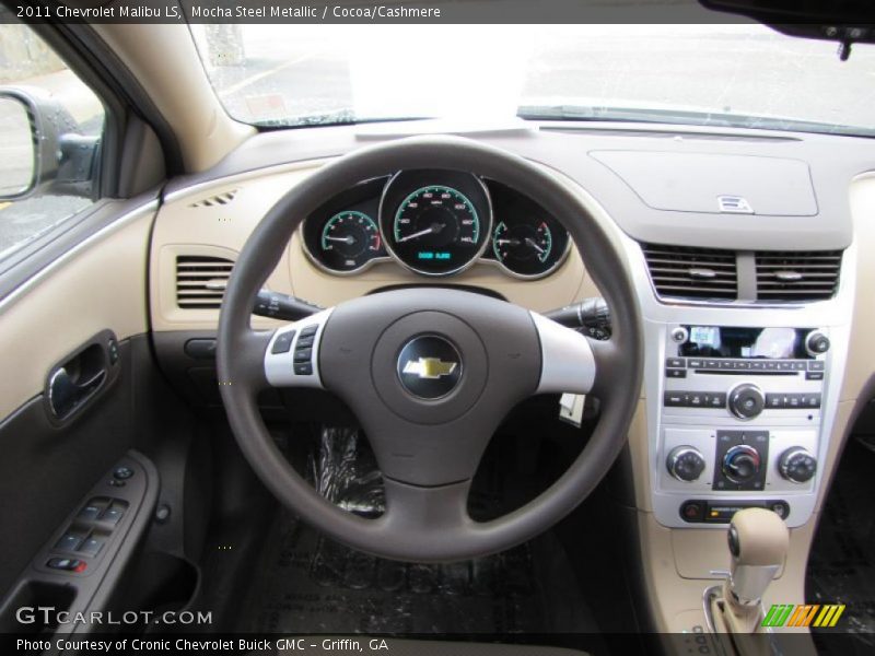 Mocha Steel Metallic / Cocoa/Cashmere 2011 Chevrolet Malibu LS