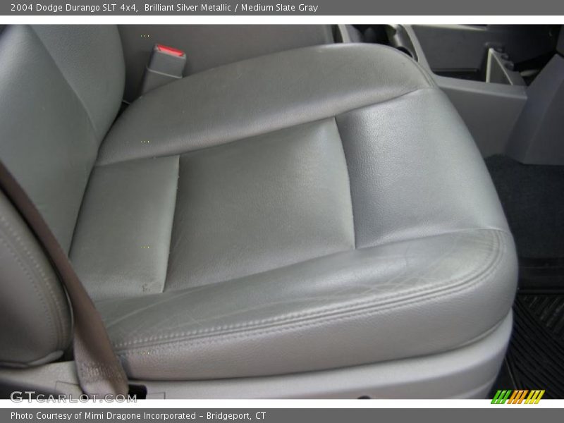 Brilliant Silver Metallic / Medium Slate Gray 2004 Dodge Durango SLT 4x4