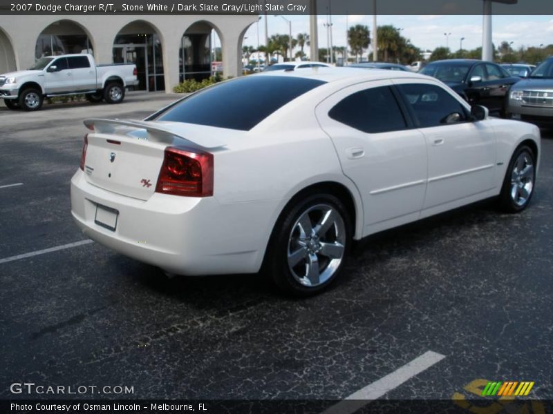 Stone White / Dark Slate Gray/Light Slate Gray 2007 Dodge Charger R/T