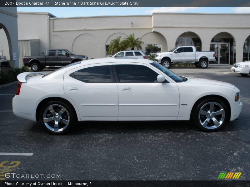 Stone White / Dark Slate Gray/Light Slate Gray 2007 Dodge Charger R/T