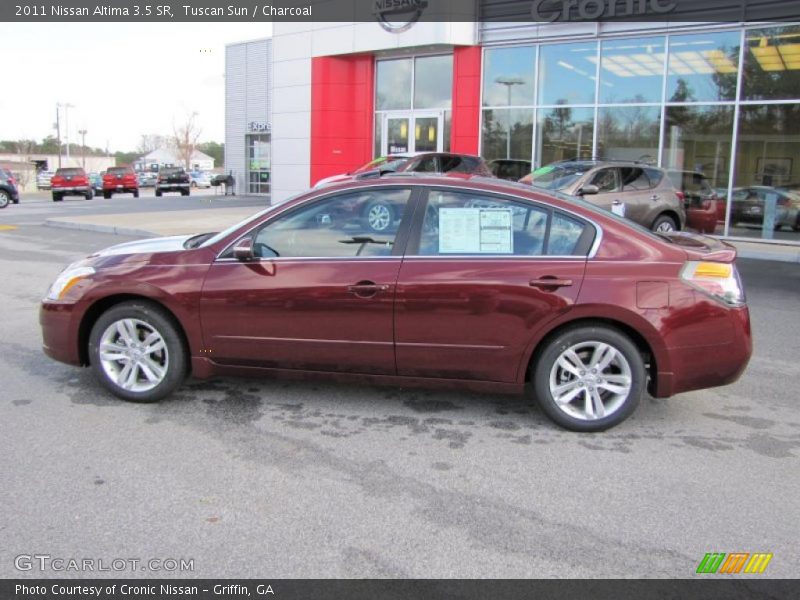 Tuscan Sun / Charcoal 2011 Nissan Altima 3.5 SR